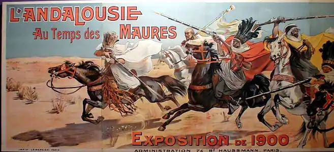 Poster from a painting by Ulpiano Checa