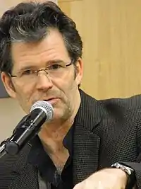 Dubus at a New York Barnes & Noble in 2013