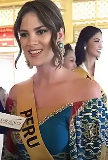 Andrea MobergMiss Grand Peru 2018