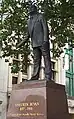 Statue of Aneurin Bevan in Cardiff Queen Street