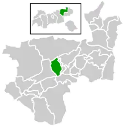 Location within Kufstein district