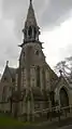 The Anglican Chapel in Hither Green Cemetery, south east London.