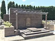 Angliss family grave.