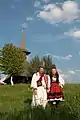 Oaș folk ensemble in the Museum of Țara Oașului