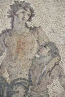 Dionysus mosaic in Hatay Archaeology Museum