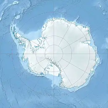 Canada Peak is located in Antarctica