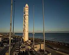 Antares 230 on pad (CRS OA-8E), 2017