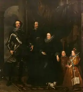 Anthony van Dyck, Lomellini family, Genoa, 1623.