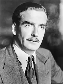 Anthony Eden, former Prime Minister of the United Kingdom