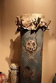 Antique ceremonial drum