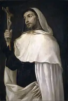 Painting of San Alberto de Sicilia, by Antonio de Pereda