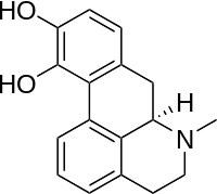 The structure of Apomorphine