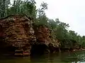 Sand Island Sea Caves