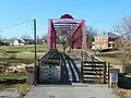 Apple Creek foot bridge