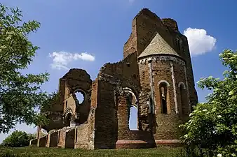 Catholic Arača Church near Novi Bečej, 1230