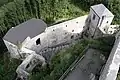 East side of Araburg castle seen from the keep