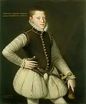 Rudolf II, Holy Roman Emperor as a young Archduke, 1567, Royal Collection