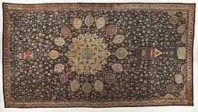 Ardabil Carpet at the LACMA