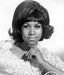 Aretha Franklin in 1968