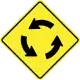 Roundabout ahead