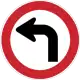 Turn left mandatory