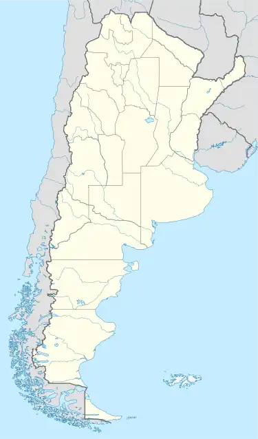 Allen is located in Argentina