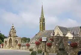 Town square and parish church