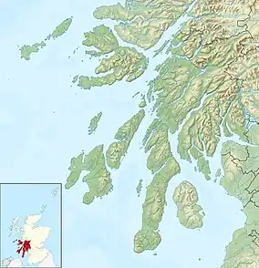 Shuna Island is located in Argyll and Bute