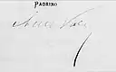 signature of Aristóbulo del Valle