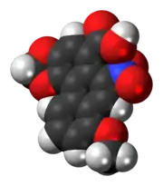 Aristolochic acid molecule