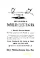 1893 Ad for Bubier's Popular Electrician