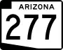 State Route 277 marker