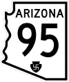 SR 95 route marker