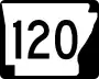 Highway 120 marker