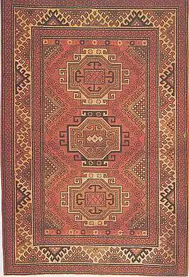 Armenian carpet in Ijevan