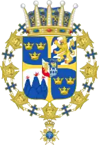 Prince Erik's coat of arms