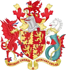 Coat of arms of County of Carmarthenshire