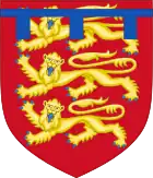 Arms of King Edward II whilst Prince of Wales