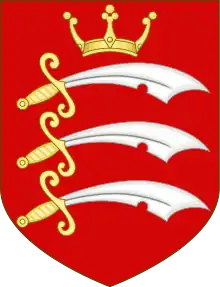 Middlesex University London (adopted arms of Middlesex)