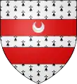 The arms of Nugent