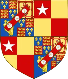 Arms of the Dukes of St Albans