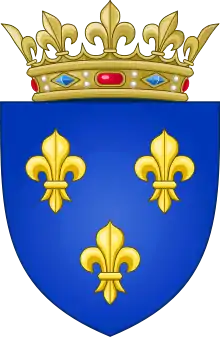 Coat of Arms of The Kingdom of France