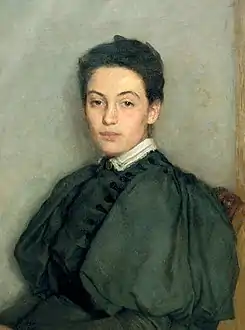 Portrait of his wife, Olga