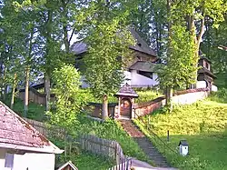 Wooden church in Leštiny (UNESCO World Heritage Site)