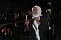 Bahraini Shia Muslims participate in a candle march.