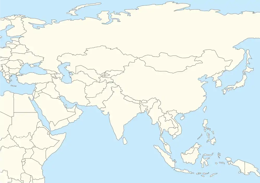 Team locations of the Kontinental Hockey League Eastern conference