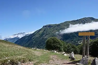 Pyrénées National Park, here on the foothills of the Aspe Valley, on the border between France and Spain