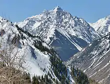 View of Pyramid Peak from Highlands