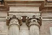 Ionic capitals at the Hôtel d'Assézat.