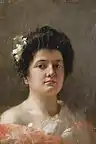 Portrait of young lady